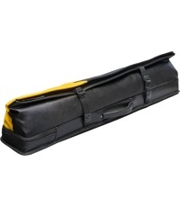 Twardy futerał na kije bilardowe, Predator Urbain, czarno-żółty, 2x4, 85 cm