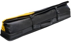 Twardy futerał na kije bilardowe, Predator Urbain, czarno-żółty, 2x4, 85 cm