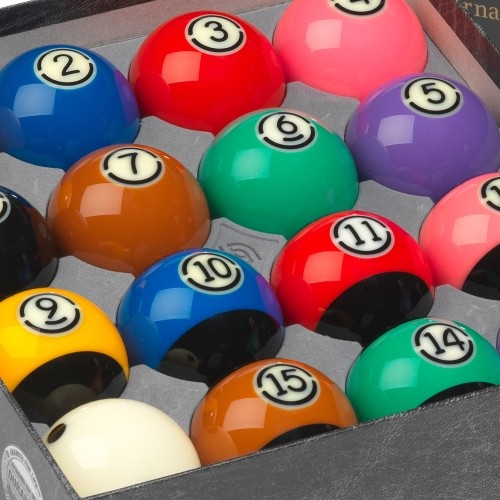 Zestaw bil bilardowych Aramith US Tournament TV Black 57,2 mm