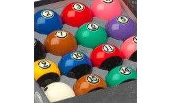 Zestaw bil bilardowych Aramith US Tournament TV Black 57,2 mm