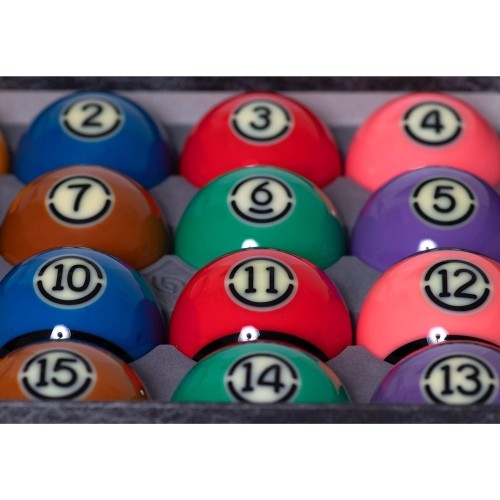 Zestaw bil bilardowych Aramith US Tournament TV Black 57,2 mm