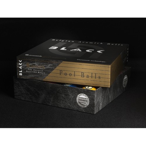 Zestaw bil bilardowych Aramith US Tournament TV Black Pool 57,2mm