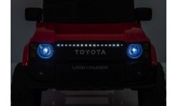 Pojazd elektryczny Toyota Land Cruiser PRADO (czerwony)
