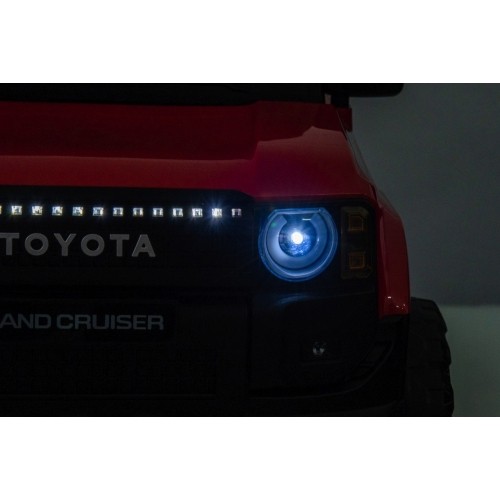 Pojazd elektryczny Toyota Land Cruiser PRADO (czerwony)