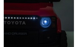 Pojazd elektryczny Toyota Land Cruiser PRADO (czerwony)