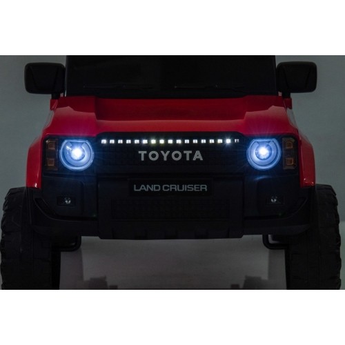 Pojazd elektryczny Toyota Land Cruiser PRADO (czerwony)