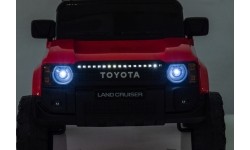 Pojazd elektryczny Toyota Land Cruiser PRADO (czerwony)