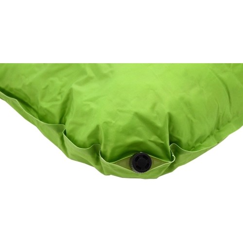 Poduszka samopompująca turystyczna podróżna Cattara - Zielona, 50 x 30 x 13 cm