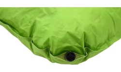 Poduszka samopompująca turystyczna podróżna Cattara - Zielona, 50 x 30 x 13 cm