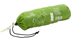 Poduszka samopompująca turystyczna podróżna Cattara - Zielona, 50 x 30 x 13 cm
