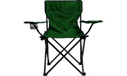 Składane krzesło turystyczne kempingowe Cattara Bari - Zielone