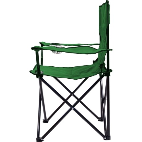 Składane krzesło turystyczne kempingowe Cattara Bari - Zielone