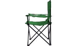 Składane krzesło turystyczne kempingowe Cattara Bari - Zielone