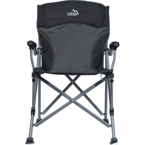 Krzesło składane turystyczne kempingowe Cattara Merit XXL, 95 cm