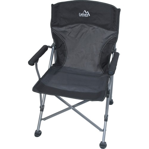 Krzesło składane turystyczne kempingowe Cattara Merit XXL, 95 cm