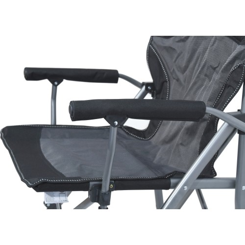 Krzesło składane turystyczne kempingowe Cattara Merit XXL, 95 cm