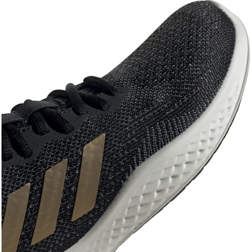 Buty sportowe damskie Adidas Fluidflow, czarne EG3675