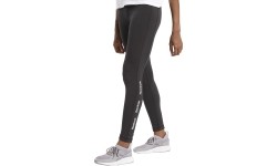 Legginsy damskie Reebok Te Linear Logo Ct czarne GH5120