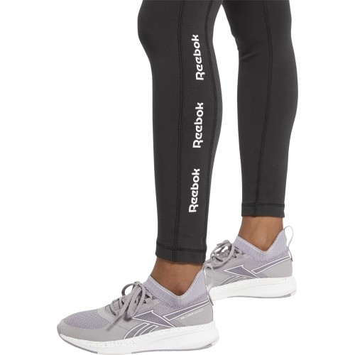 Legginsy damskie Reebok Te Linear Logo Ct czarne GH5120