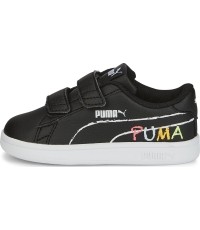 Buty dziecięce Puma Smash v2 Home School czarne 386201 01