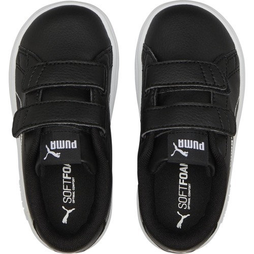 Buty dziecięce Puma Smash v2 Home School czarne 386201 01