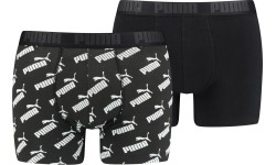 Bokserki męskie Puma AOP czarne