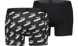 Bokserki męskie Puma AOP czarne