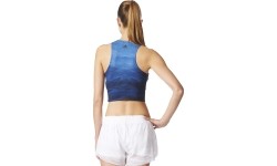 Bluzka Adidas Crop Top Graph Mlg Blue BQ5857