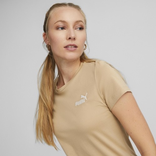 Bluzka damska Puma Ess+ Embroidery kremowa 848331 89
