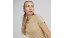 Bluzka damska Puma Ess+ Embroidery kremowa 848331 89