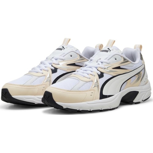 Buty unisex Puma Milenio Tech Black White Peach 392322 07