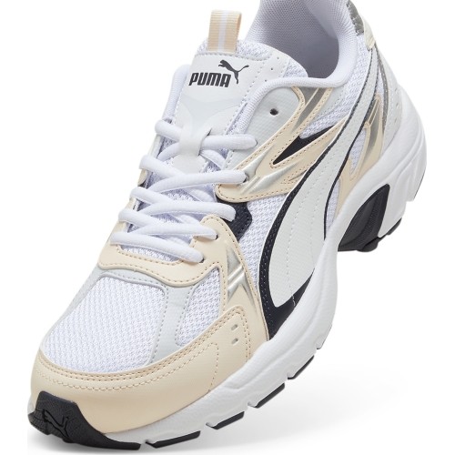 Buty unisex Puma Milenio Tech Black White Peach 392322 07
