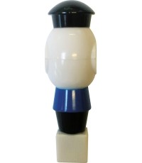 Zapasowy piłkarzyk Buffalo, niebieski, 16 mm