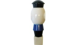 Zapasowy piłkarzyk Buffalo, niebieski, 16 mm