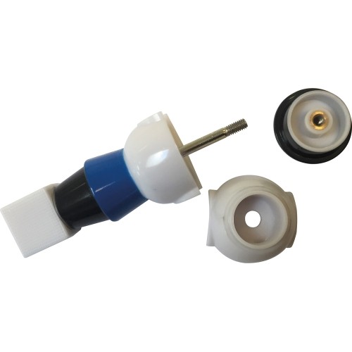 Zapasowy piłkarzyk Buffalo, niebieski, 16 mm