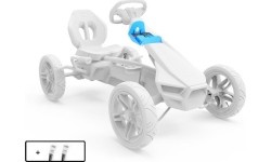 Rally - Zestaw kontrolek kontrolera APX Blue