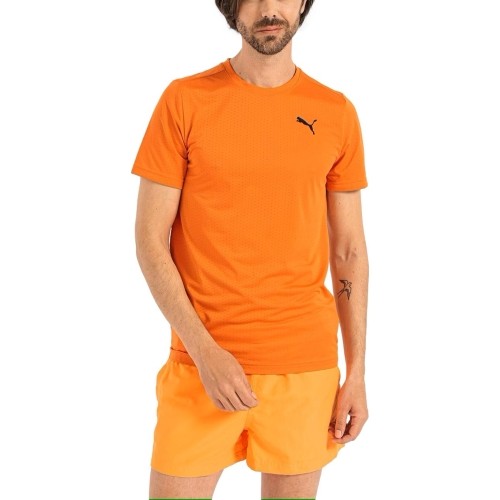 Puma Train Fav Blaster męski T-shirt pomarańczowy 522351 94
