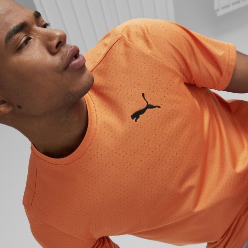 Puma Train Fav Blaster męski T-shirt pomarańczowy 522351 94