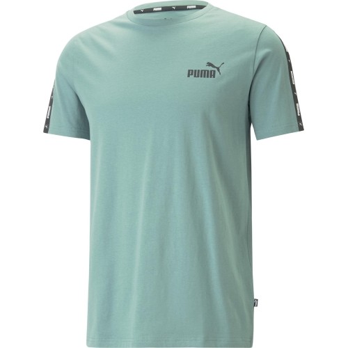 Puma koszulka męska Ess+ Tape Tee Green 847382 85