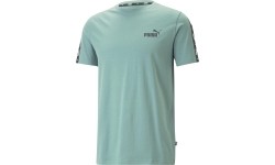 Puma koszulka męska Ess+ Tape Tee Green 847382 85