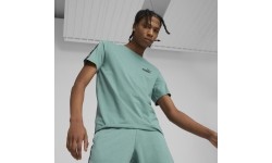 Puma koszulka męska Ess+ Tape Tee Green 847382 85