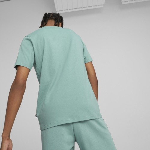 Puma koszulka męska Ess+ Tape Tee Green 847382 85