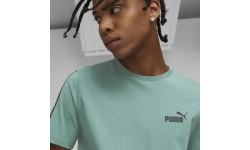 Puma koszulka męska Ess+ Tape Tee Green 847382 85