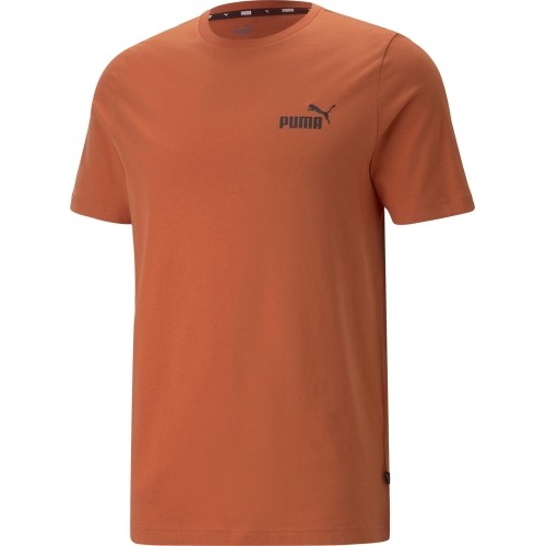 Puma Marškinėliai Vyrams Ess Logo Tee Orange 586669 94
