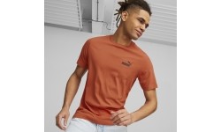 Puma Marškinėliai Vyrams Ess Logo Tee Orange 586669 94
