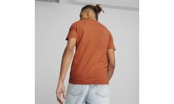 Puma Marškinėliai Vyrams Ess Logo Tee Orange 586669 94