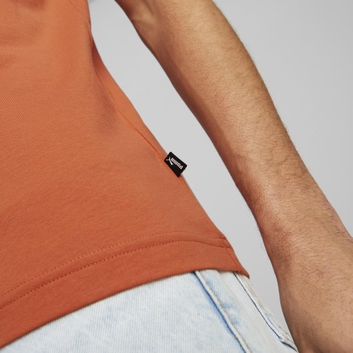 Puma Marškinėliai Vyrams Ess Logo Tee Orange 586669 94