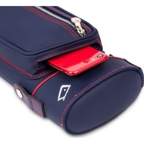 Twardy futerał na kije, Cuetec Pro Line, granatowy, 2x4, 85 cm