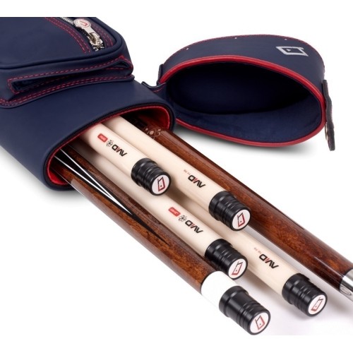 Twardy futerał na kije, Cuetec Pro Line, granatowy, 2x4, 85 cm