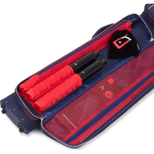 Twardy futerał na kije, Cuetec Pro Line, granatowy, 2x4, 85 cm